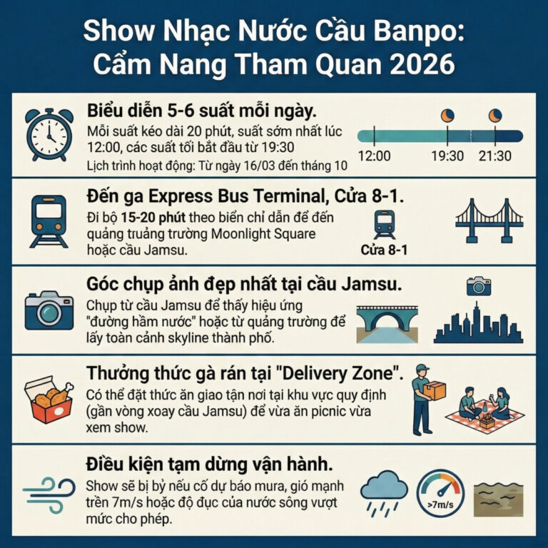 Cẩm nang xem nhạc nước