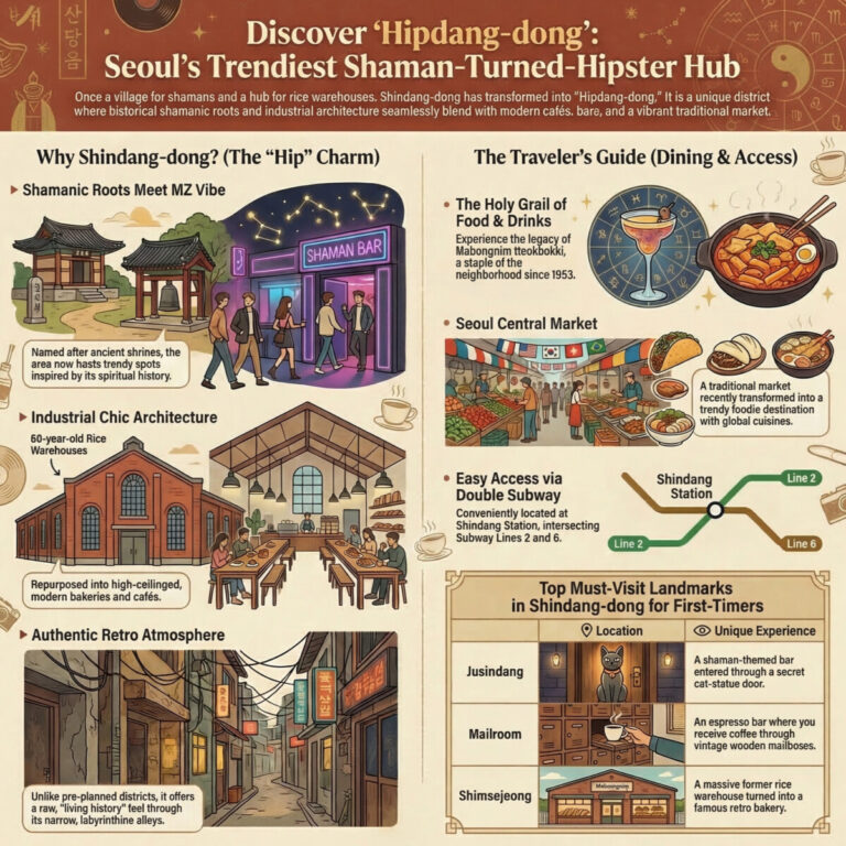 Discover 'Hipdang-dong' Seoul’s Trendiest Blend of History and Hipster Vibes