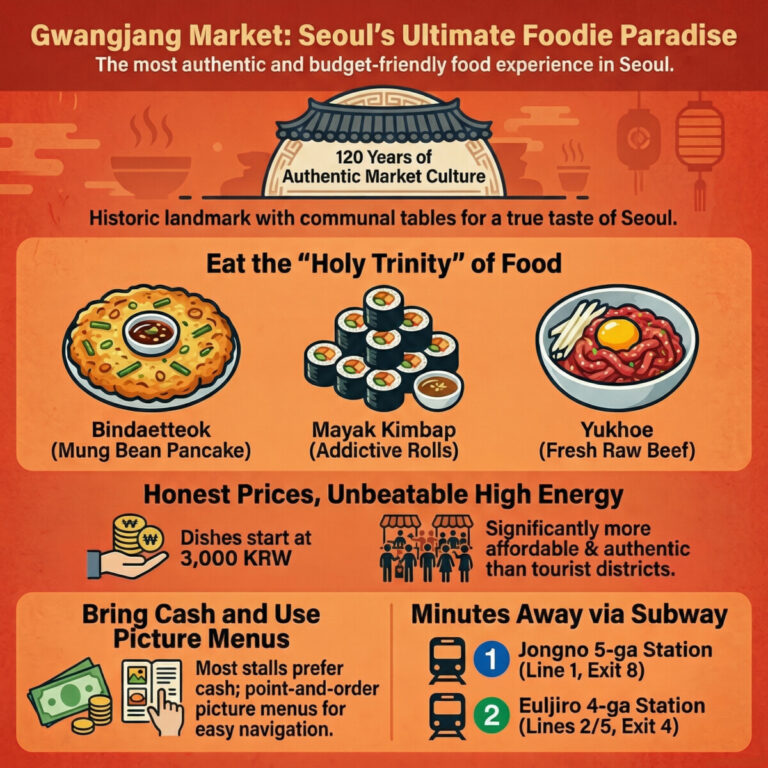Gwangjang Market Foodie Guide