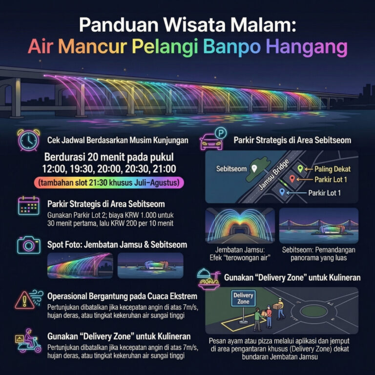 Panduan Wisata Air Mancur Banpo