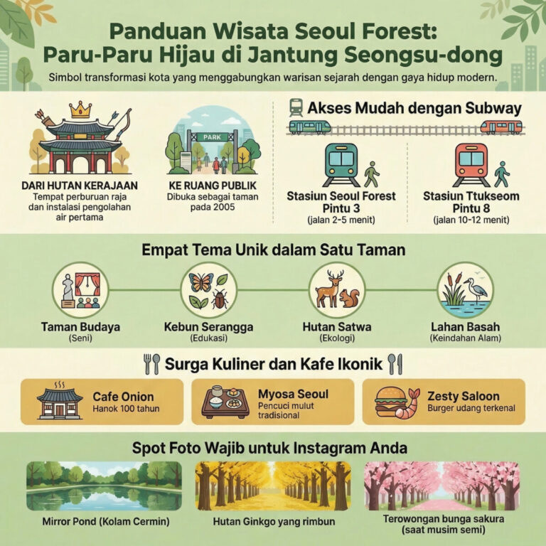Panduan Wisata Taman Seoul Forest