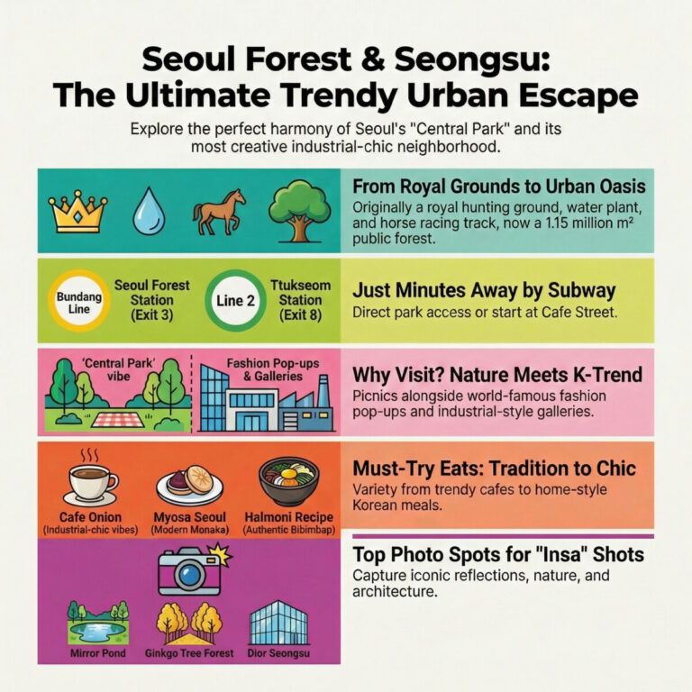 Seoul Trendy Urban Escape Guide