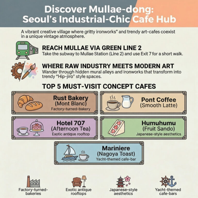 Seoul's Mullae-dong Cafe Guide
