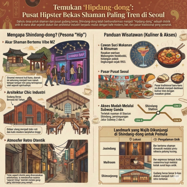 Temukan ‘Hipdang-dong’ Pusat Hipster Bekas Shaman Paling Tren di Seoul