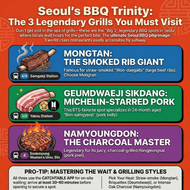 Three Legendary Seoul BBQ Spots