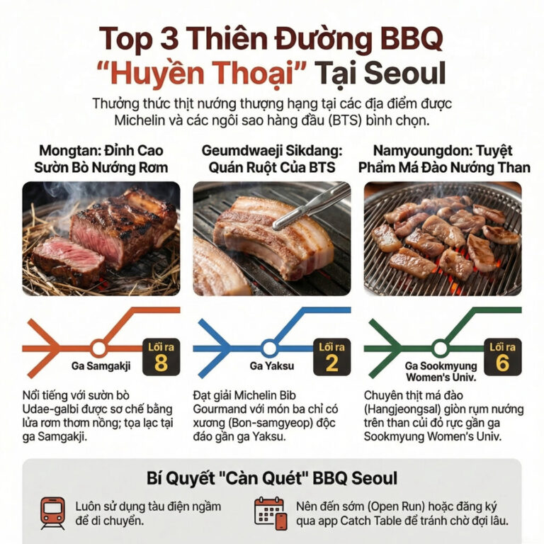 Top 3 Thiên Đường BBQ Seoul